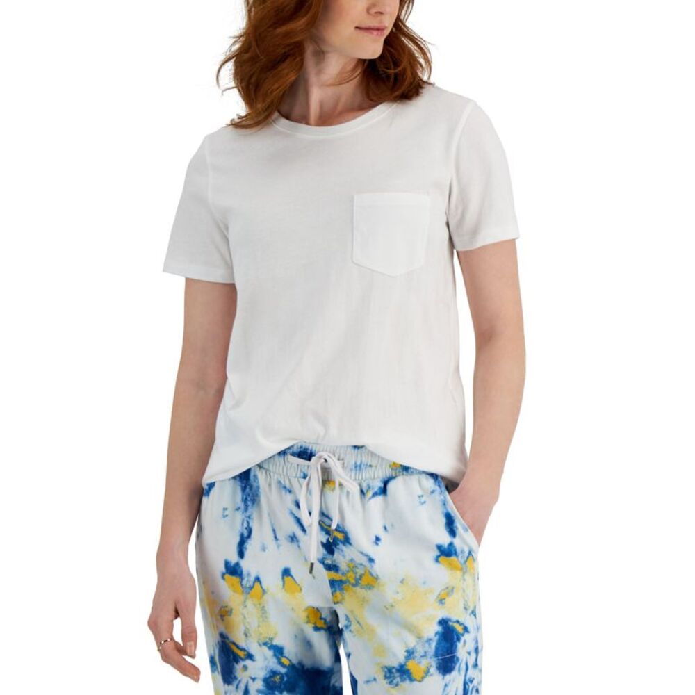 Style & Co Cotton Pocket T-Shirt